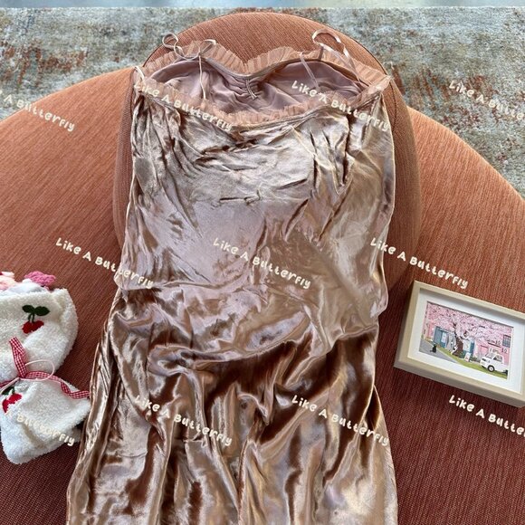 Calsi Dress - Rose Blush Pink - Picture 8 of 12